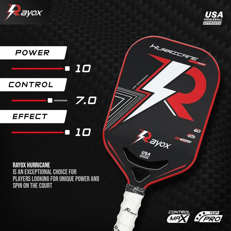 Rayox ️ Hurricane Power, Pro-Pickleball Paddle